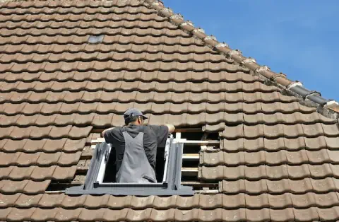 Pose de velux - Lussat